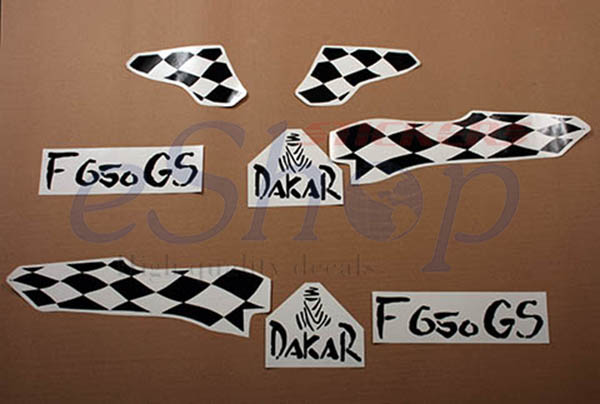 Bmw f650gs dakar stickers #5