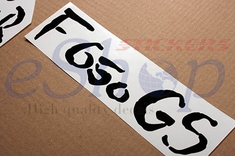 Bmw f650gs decals #6