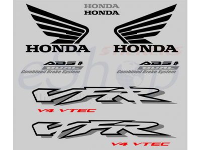 Honda vfr800 interceptor decals #2