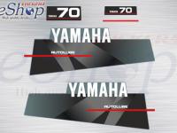 Prodotto: Yamaha_25_Autolube_Top700 - Kit Adesivi Motore Marino Fuoribordo  Yamaha 25 cv - Autolube Top 700 - STS