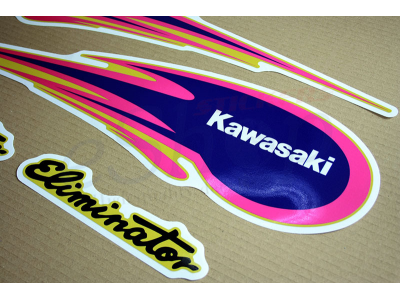 Eliminator ZL 600 1995 Yellow bike decals set | Eshop Stickers
