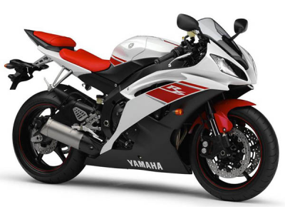 YZF R6 2008 White Red set | Eshop Stickers