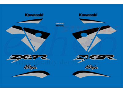 ZX-9R 2003 set #1 | Eshop Stickers