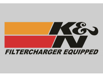 K&N logo #2 (3 colors) | Eshop Stickers