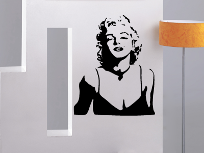 Accents, Marilyn Monroe Peel Stick Wall Decals