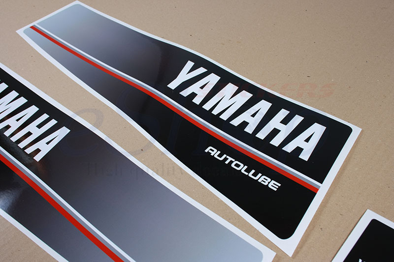 Yamaha 25 Hp two stroke autolube 1988 set | Eshop Stickers